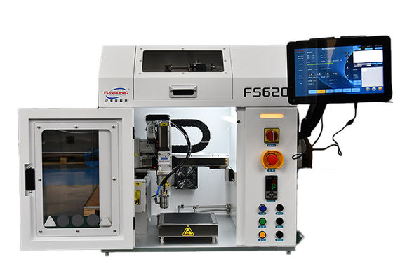 Einheitliche Beschichtung Ultraschall-Sprühbeschichtungsausrüstung mit maximaler Leistung 1-15 Watt und Besprühgleichheit ≥95%