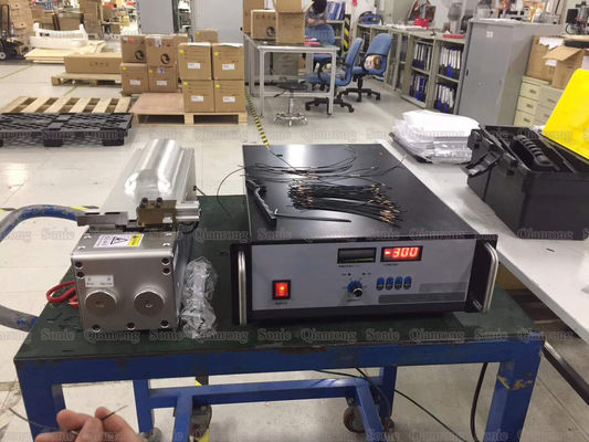 Verbindungsstück-Anschluss, der Ultraschalldraht-verstärkende Maschine durch neueste Ultraschalltechnologie 20Khz 4000w lötet