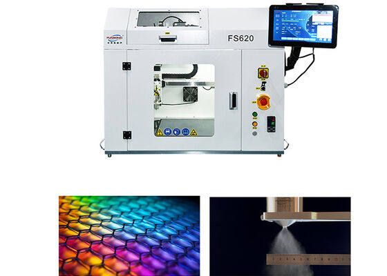 110 kHz Präzisions-Ultraschall-Sprühbeschichter mit 95 % Sprühgleichmäßigkeit und 0,5-12 ml/h Sprühvolumen