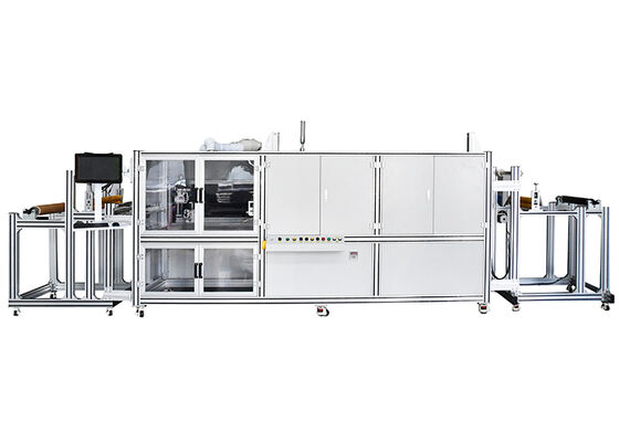 Roll-to-Roll Ultraschallpräzisionssprühmaschine mit 20-150 kHz Frequenz und 95% Sprühgleichheit