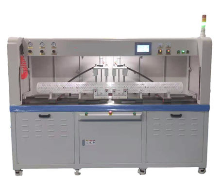 Gefalteter Filterelement-Erweiterungs-Maschinen-doppelte Stations-großer Fluss