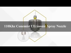 110khz-Zyklon-Kegel-förmige Ultraschall-Spray-Beschichtungsspritze Niedrige Leistung