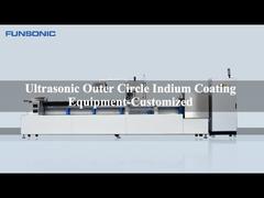 Automatisierte Ultraschall-Indiumbeschichtung für zylindrische Teile